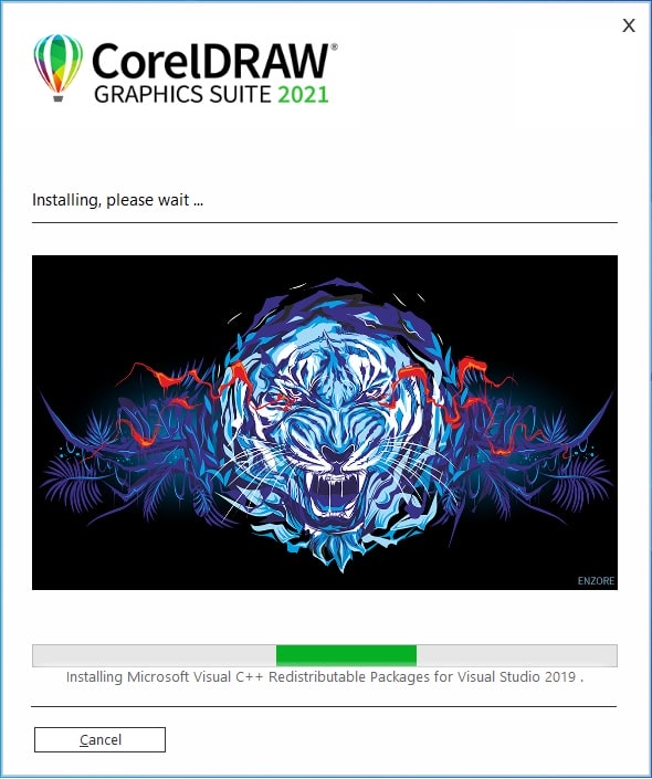 cach cai coreldraw 2021 10