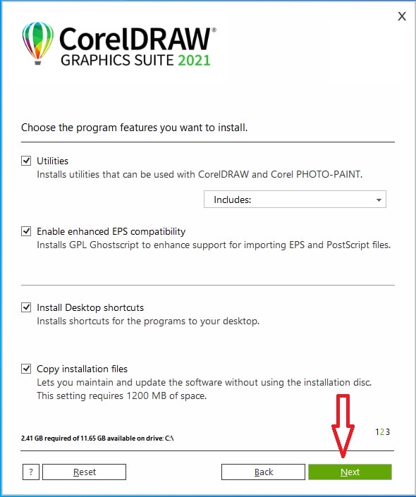 cach cai coreldraw 2021 8