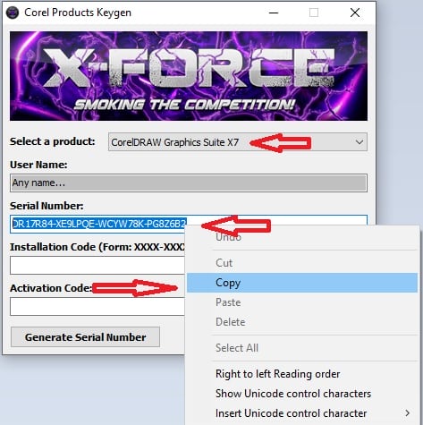crack corel x7 7