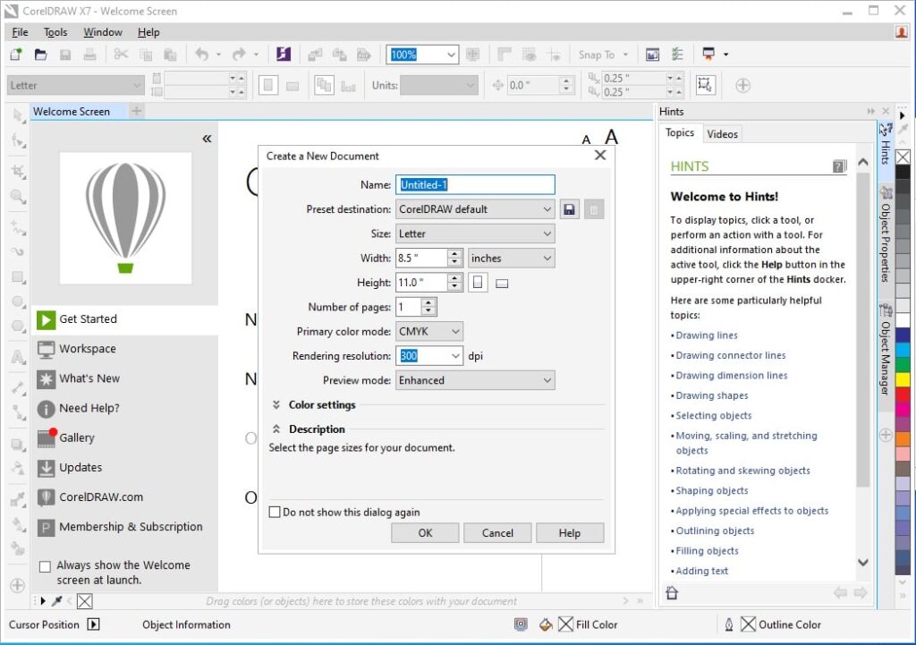 download corel x7