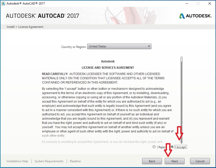 huong dan cai autocad 2017 4