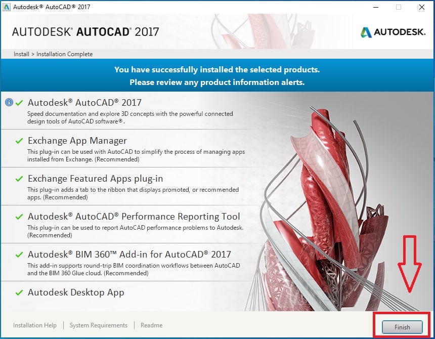 huong dan cai autocad 2017 8
