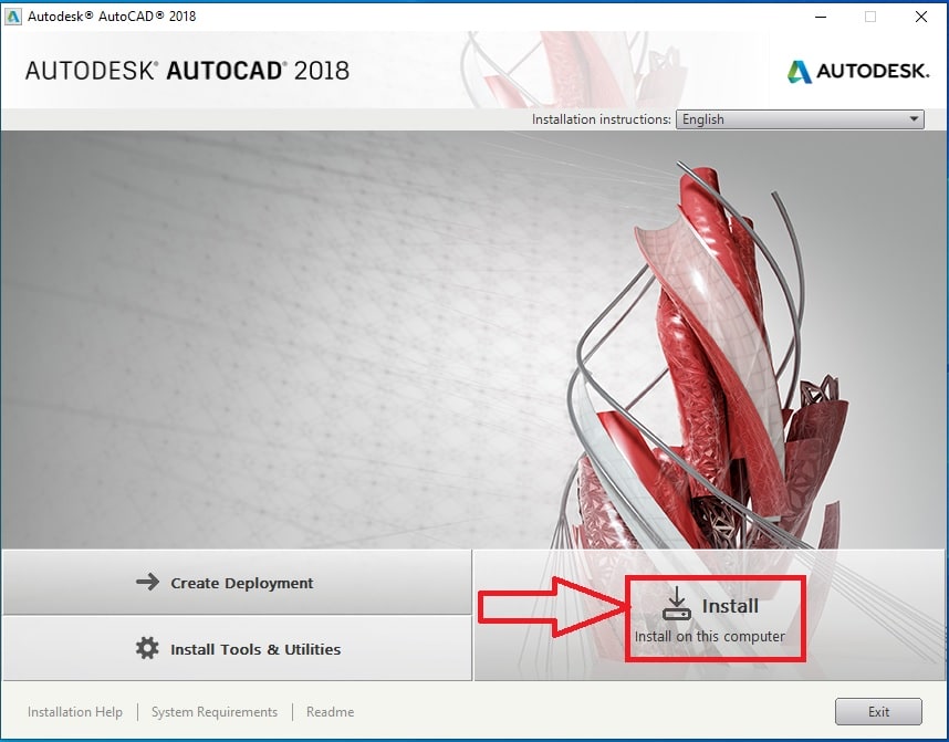 huong dan cai autocad 2018 4