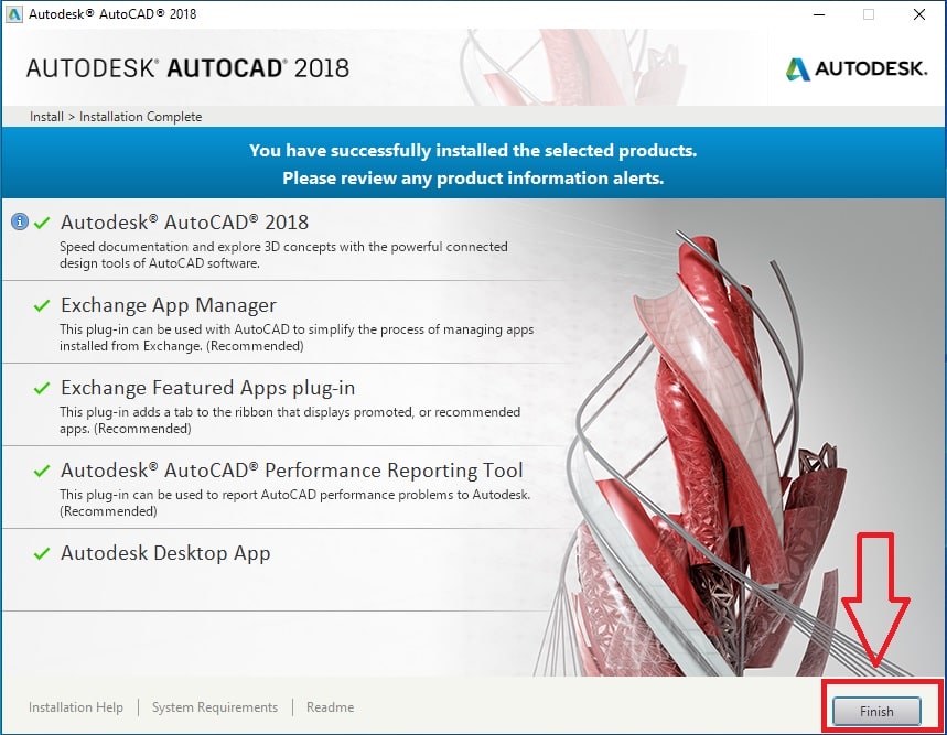 huong dan cai autocad 2018 8