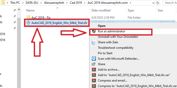 huong dan cai autocad 2019 1
