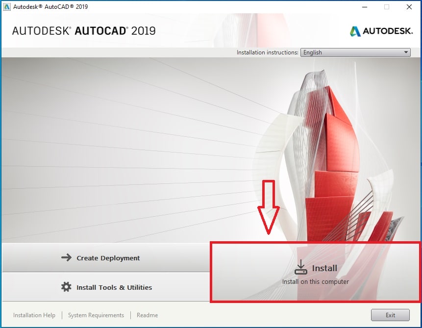 huong dan cai autocad 2019 3
