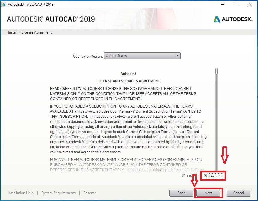 huong dan cai autocad 2019 4
