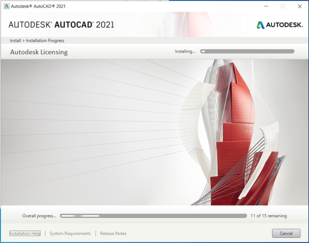 huong dan cai autocad 2021 7