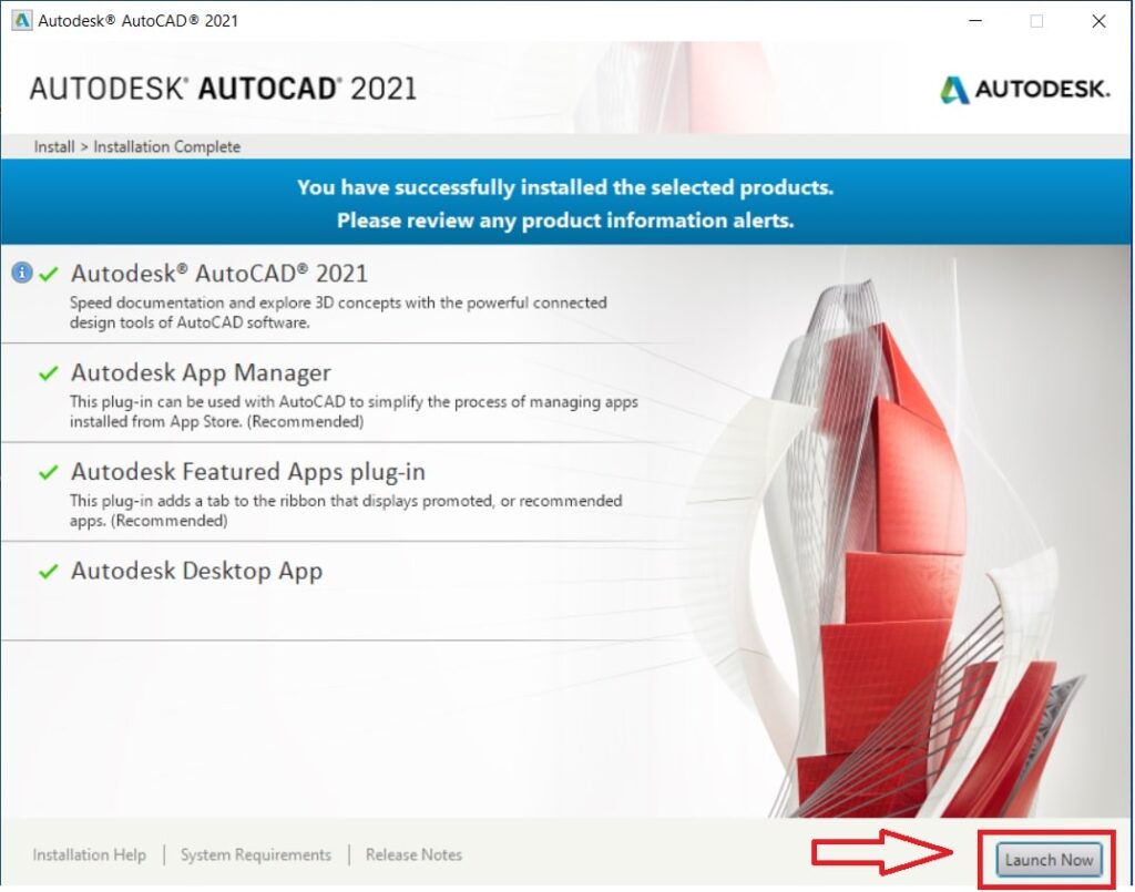 huong dan cai autocad 2021 8
