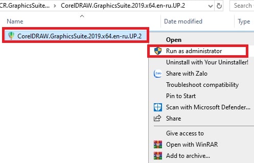 Hướng dẫn cài corel 2019 2