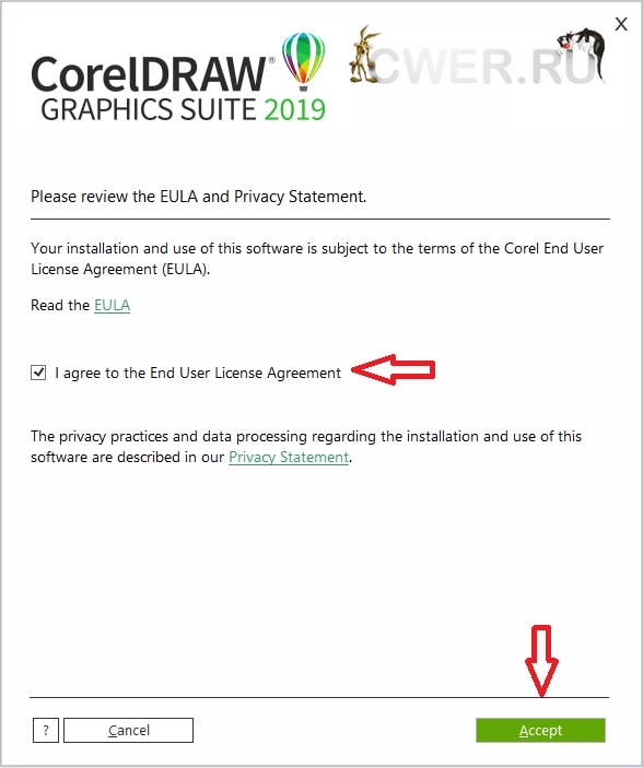huong dan cai corel 2019 3