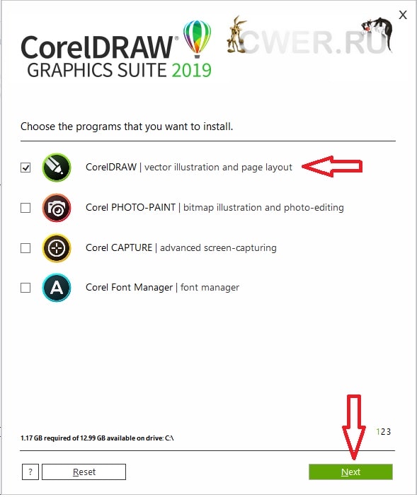 huong dan cai corel 2019 5