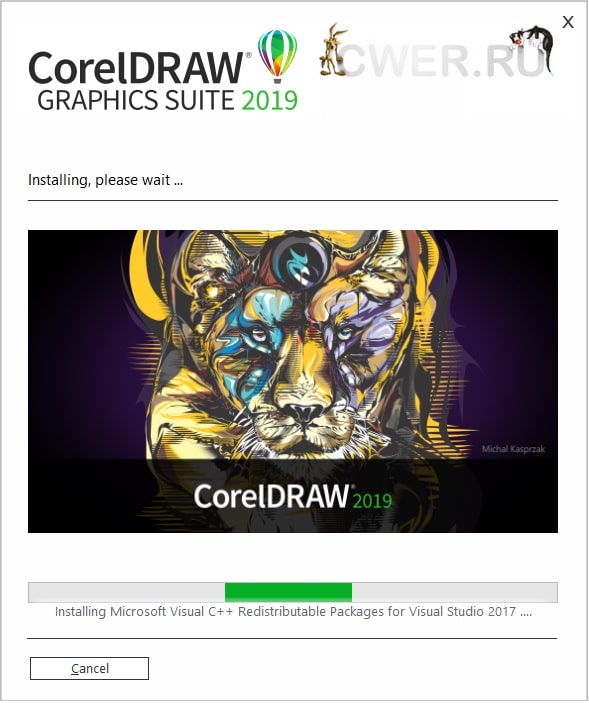 huong dan cai corel 2019 8