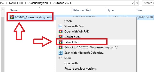 huong dan cai dat autocad 2025 1