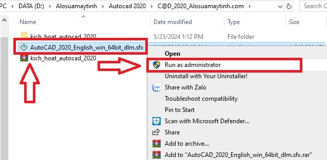 huong dan tai autocad 2020 2