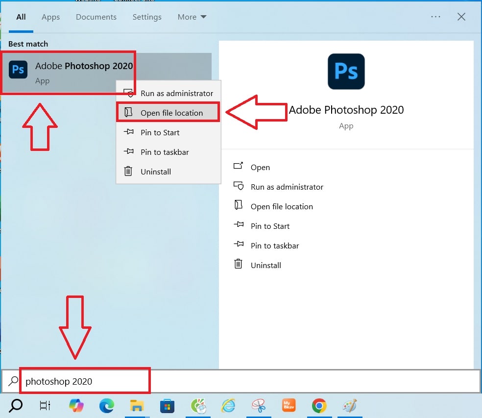 tai photoshop cc 2020 9