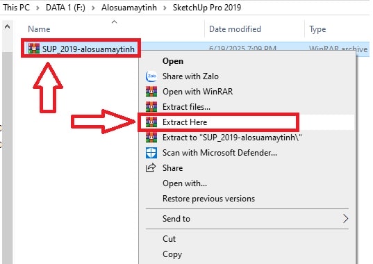 tai sketchup pro 2019 1