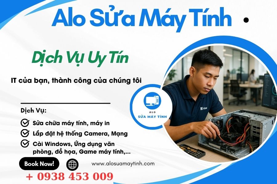 địa chỉ sửa máy tính quận 9 uy tín