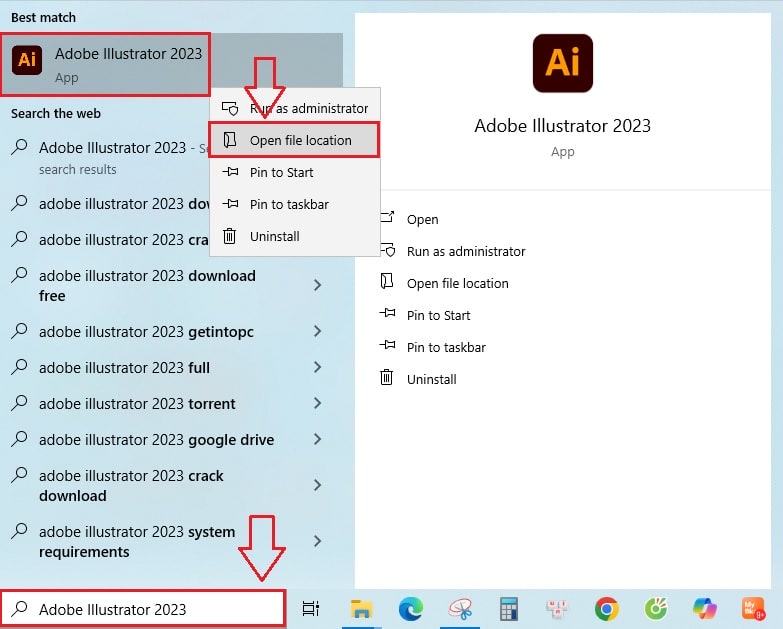 tai adobe illustrator 2023 9