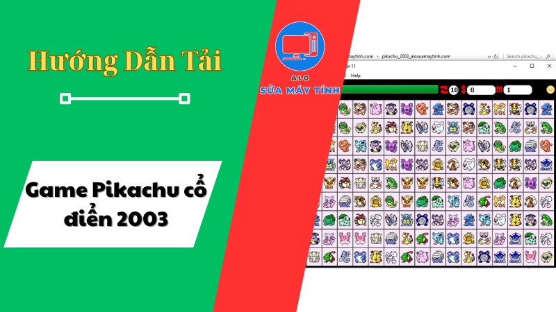 Tải game pikachu cổ điển 2003