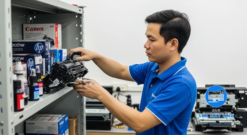 nạp mực máy in Huyện Bình Chánh hình ảnh minh họa chuyên sâu 2