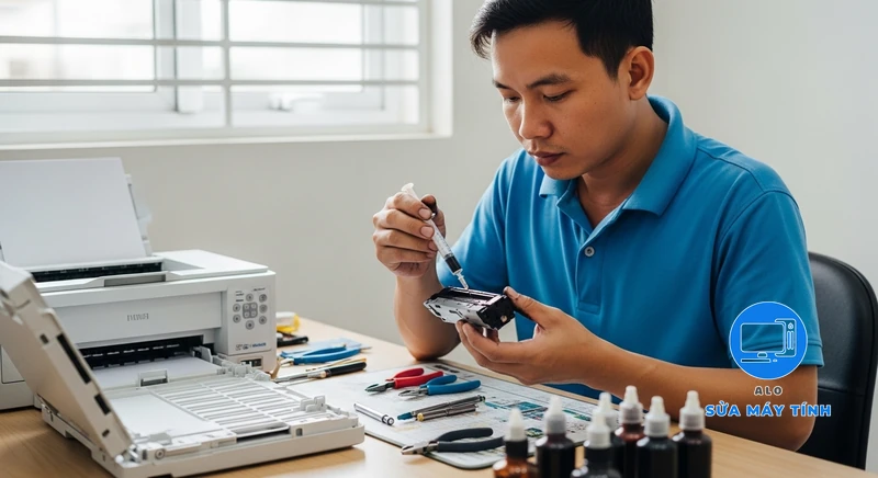 nạp mực máy in Huyện Bình Chánh hình ảnh minh họa chuyên sâu 4