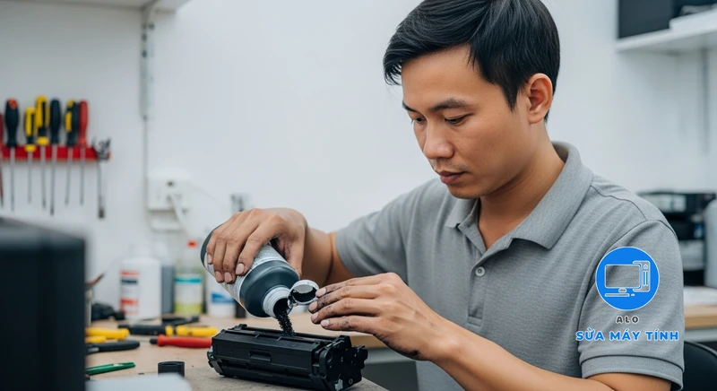 Ảnh bìa nạp mực máy in Huyện Bình Chánh