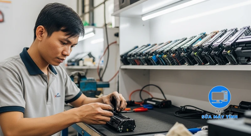 Nạp mực máy in Quận 1 hình ảnh minh họa chuyên sâu 2