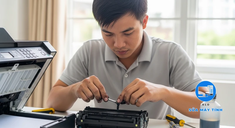 Ảnh bìa nạp mực máy in Quận 10