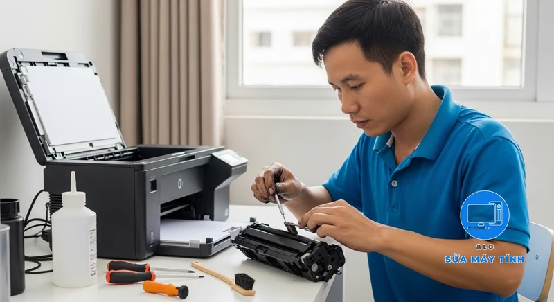 Nạp mực máy in Quận 2 hình ảnh minh họa chuyên sâu 1