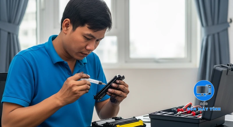 Nạp mực máy in Quận 2 hình ảnh minh họa chuyên sâu 4