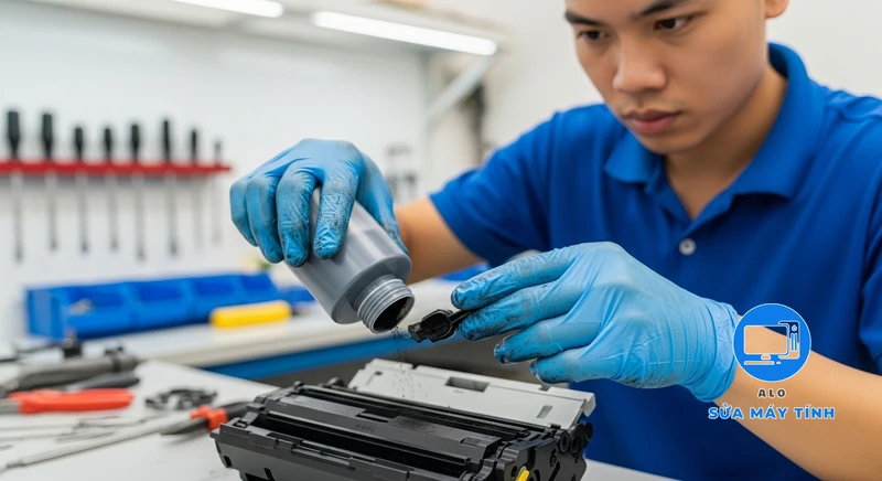 Nạp mực máy in Quận 3 hình ảnh minh họa chuyên sâu 1