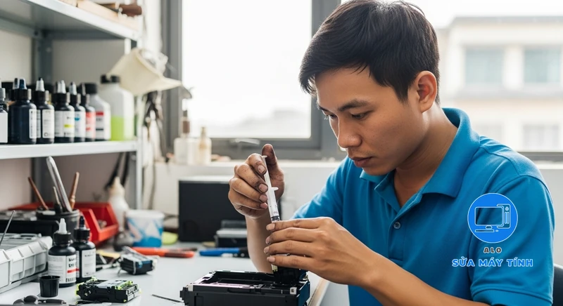nạp mực máy in Quận 8 hình ảnh minh họa chuyên sâu 1