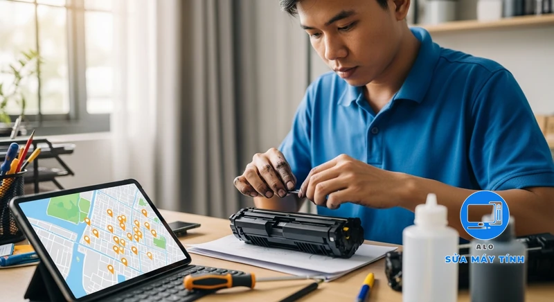 nạp mực máy in Quận 8 hình ảnh minh họa chuyên sâu 4