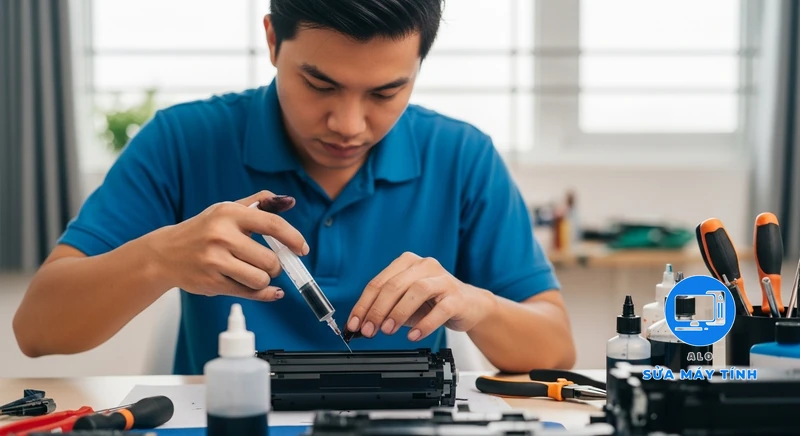 Ảnh bìa nạp mực máy in Quận 8