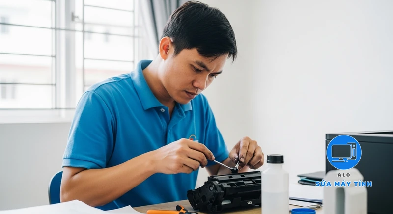 Ảnh bìa nạp mực máy in Quận Bình Tân