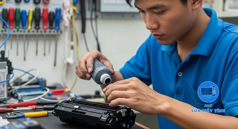 nạp mực máy in Quận Bình Thạnh hình ảnh minh họa chuyên sâu 1