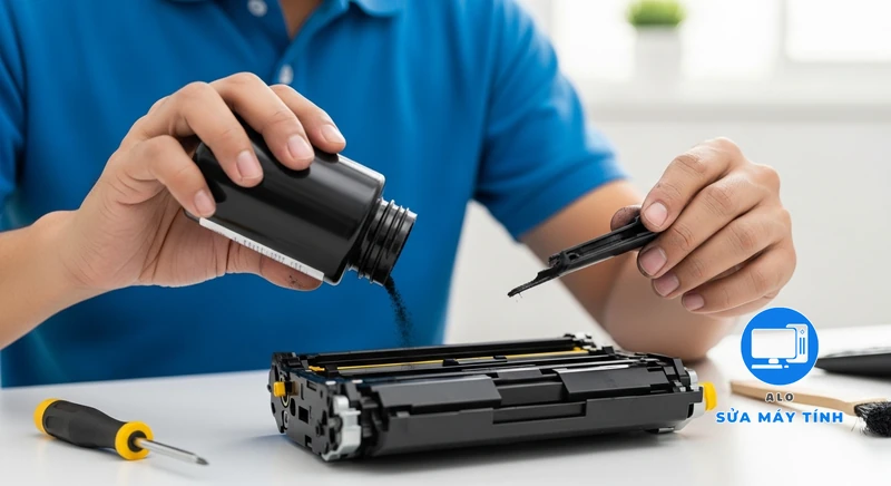 nạp mực máy in Quận Gò Vấp hình ảnh minh họa chuyên sâu 1