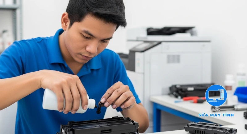 Ảnh bìa nạp mực máy in Quận Tân Bình