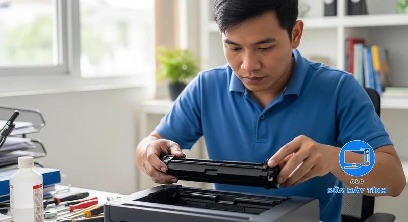 Ảnh bìa nạp mực máy in Quận Tân Phú