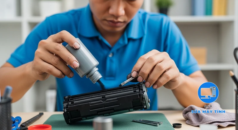 nạp mực máy in thủ đức hình ảnh minh họa chuyên sâu 3