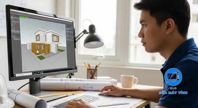 SketchUp 2018 hình ảnh minh họa chuyên sâu 2