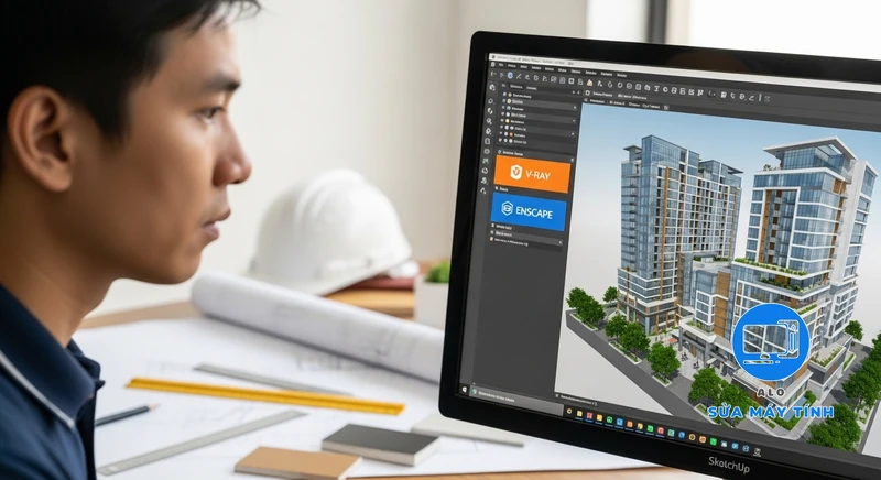 SketchUp 2021 hình ảnh minh họa chuyên sâu 3