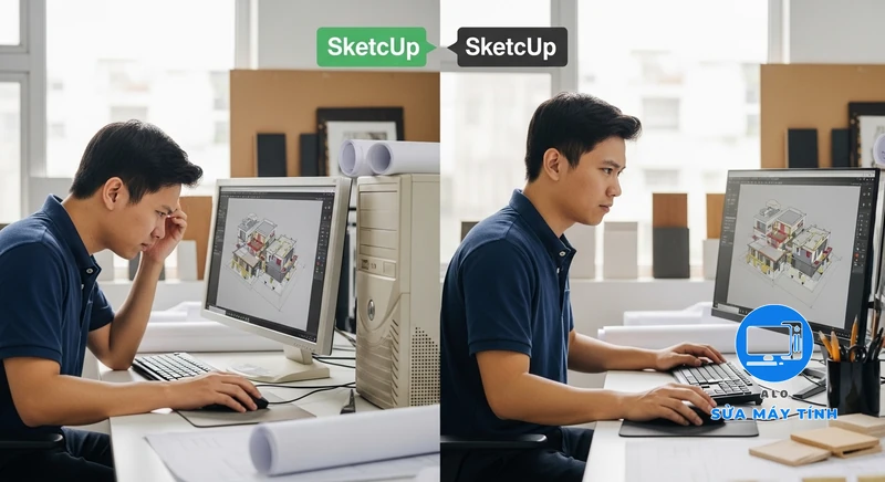 SketchUp 2026 hình ảnh minh họa chuyên sâu 3