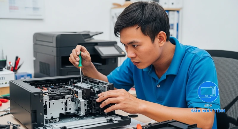 sửa máy in Huyện Bình Chánh hình ảnh minh họa chuyên sâu 2