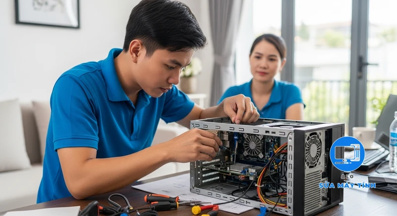 Sửa máy tính Quận Gò Vấp hình ảnh minh họa chuyên sâu 4
