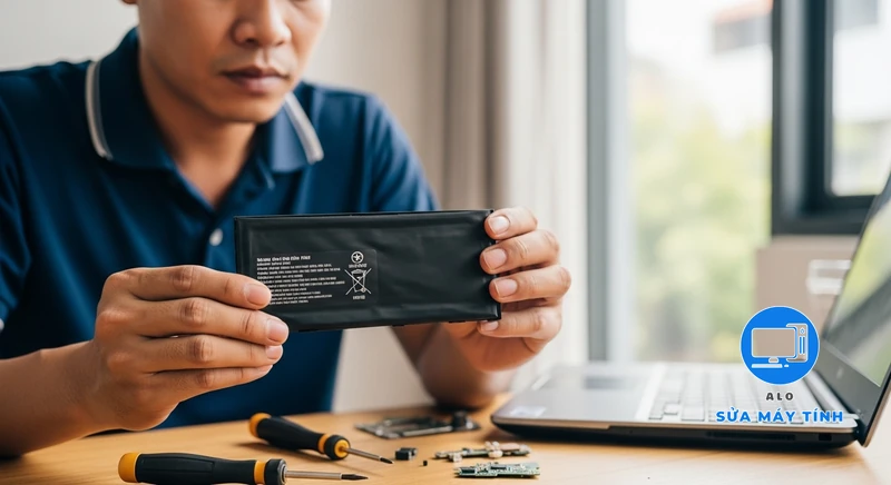Thay pin laptop tại nhà tphcm hình ảnh minh họa chuyên sâu 5
