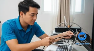 Ảnh bìa cách kết nối laptop với tivi