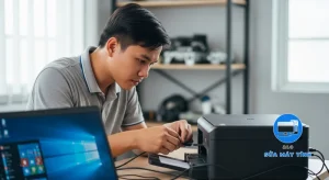 Ảnh bìa Cách kết nối máy in với máy tính Windows