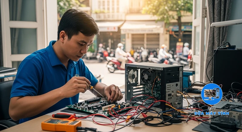 Sửa máy tính Phường Bình Tiên hình ảnh minh họa chuyên sâu 4